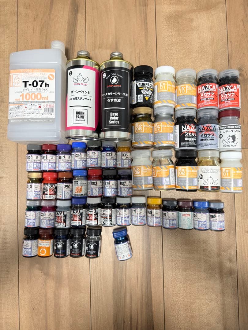 BORN PAINT ガイアカラー メカサフ 塗料 うすめ液 まとめ売り