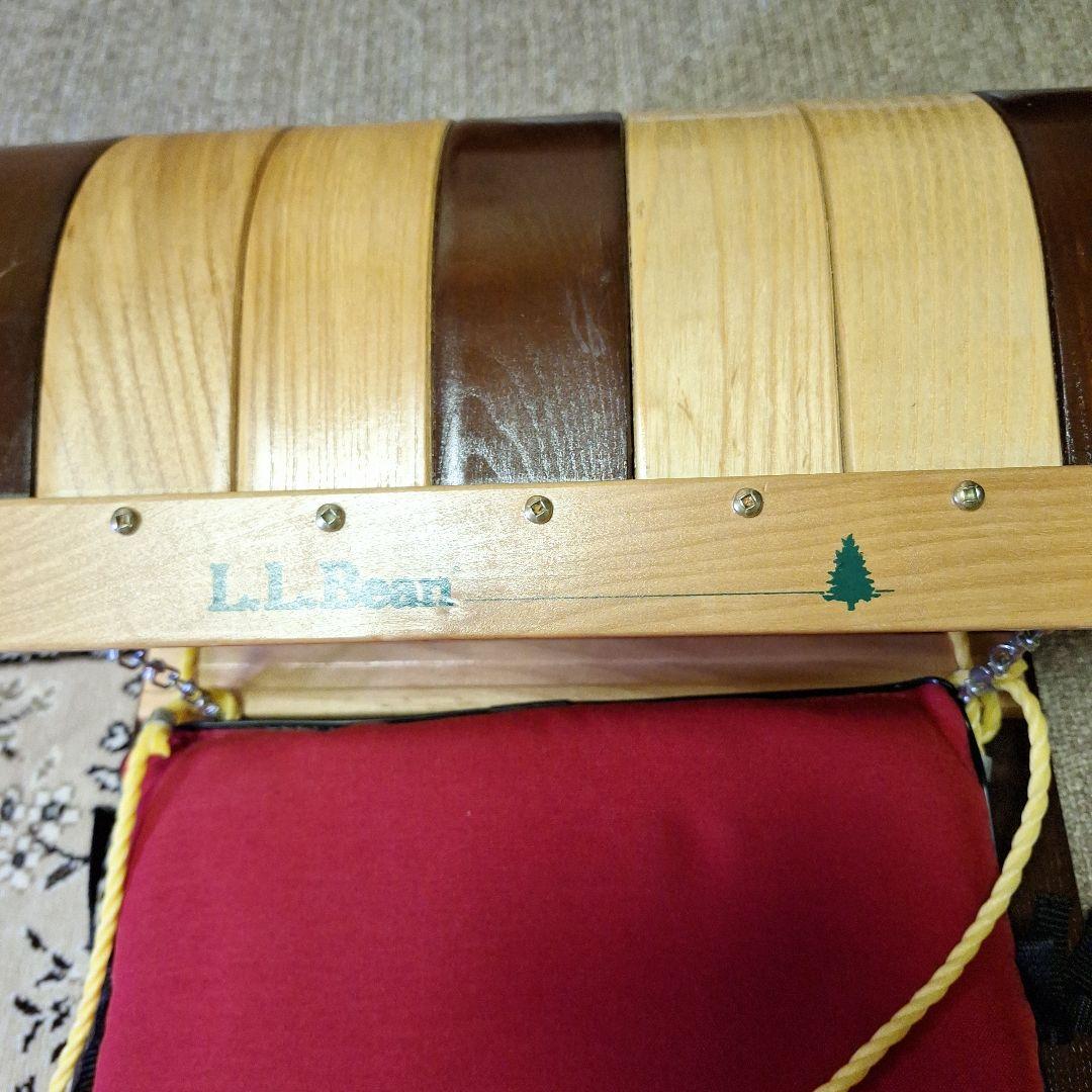 超レア♥️L.L.Bean　エルエルビーン木製ソリ　冬遊び　インテリアログハウス