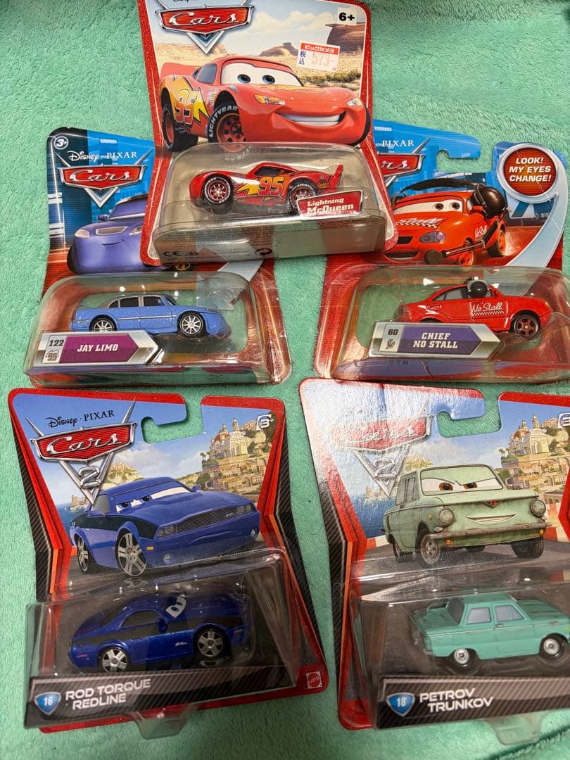Cars 2 ミニカー 6個セット