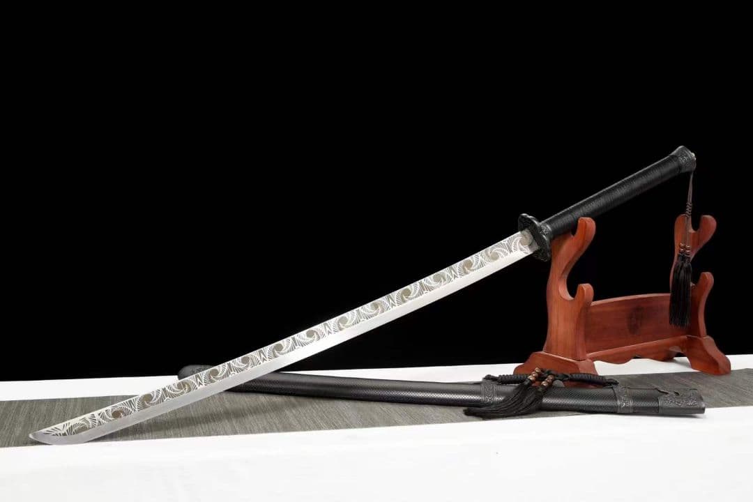 『刺繍春刀——千機変』古兵器 武具　刀装具　日本刀　模造刀 居合刀 長尺