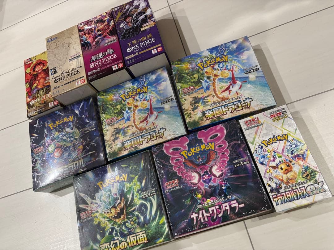 ポケモンカードゲーム ワンピースカードゲーム