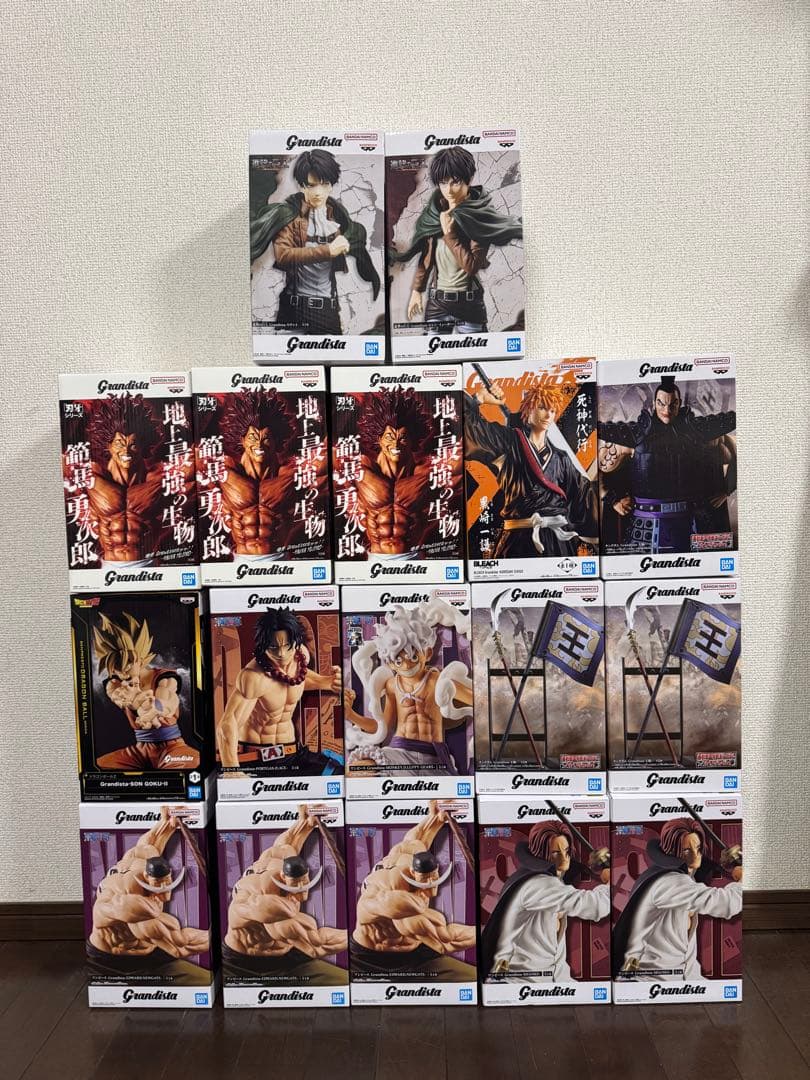 プライズ　フィギュア　まとめ　Grandista　進撃の巨人　BLEACH 悟空