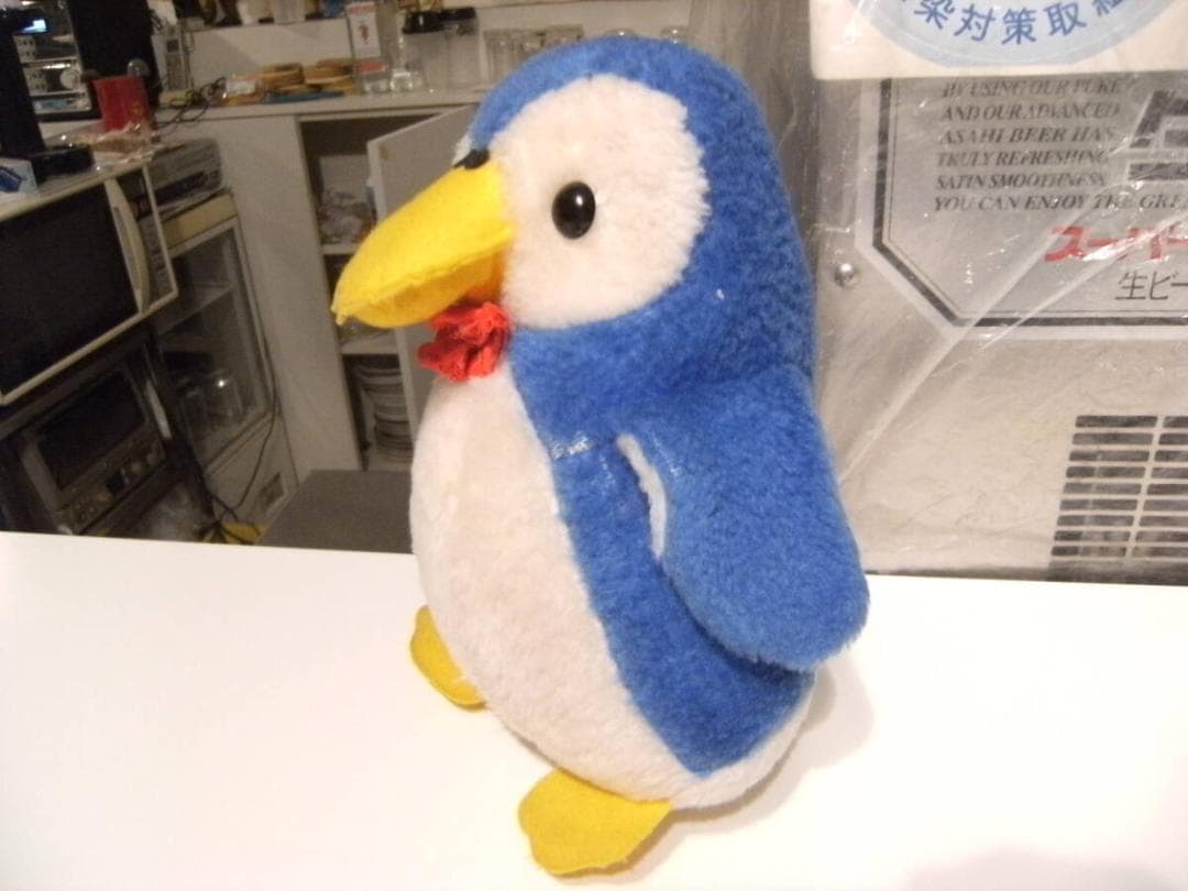 廃番★昭和レトロ★80年代★ビンテージ パピプペンギンズ系 ペンギン ぬいぐるみ