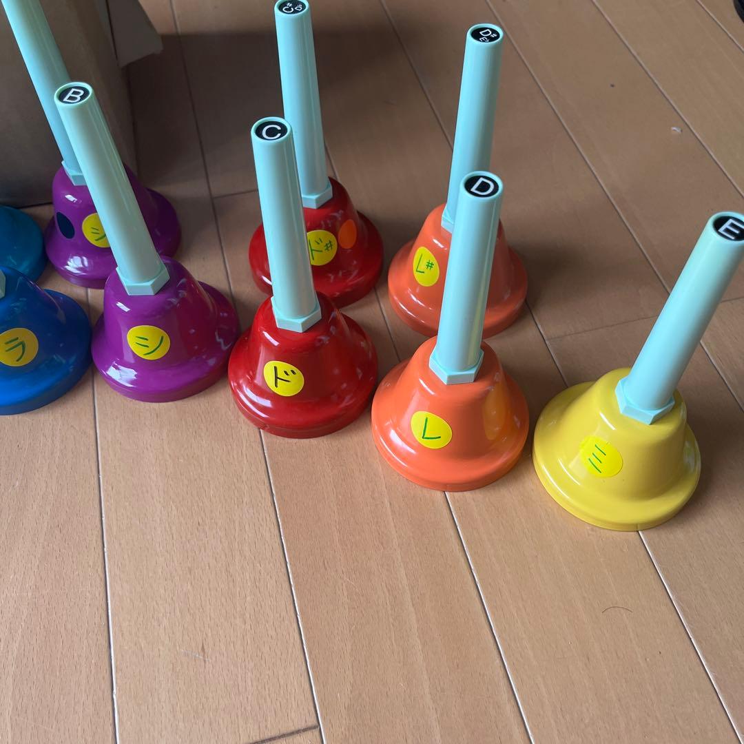 ウチダ ミュージックベル MB-C 20音組 ハンドベル 内田洋行