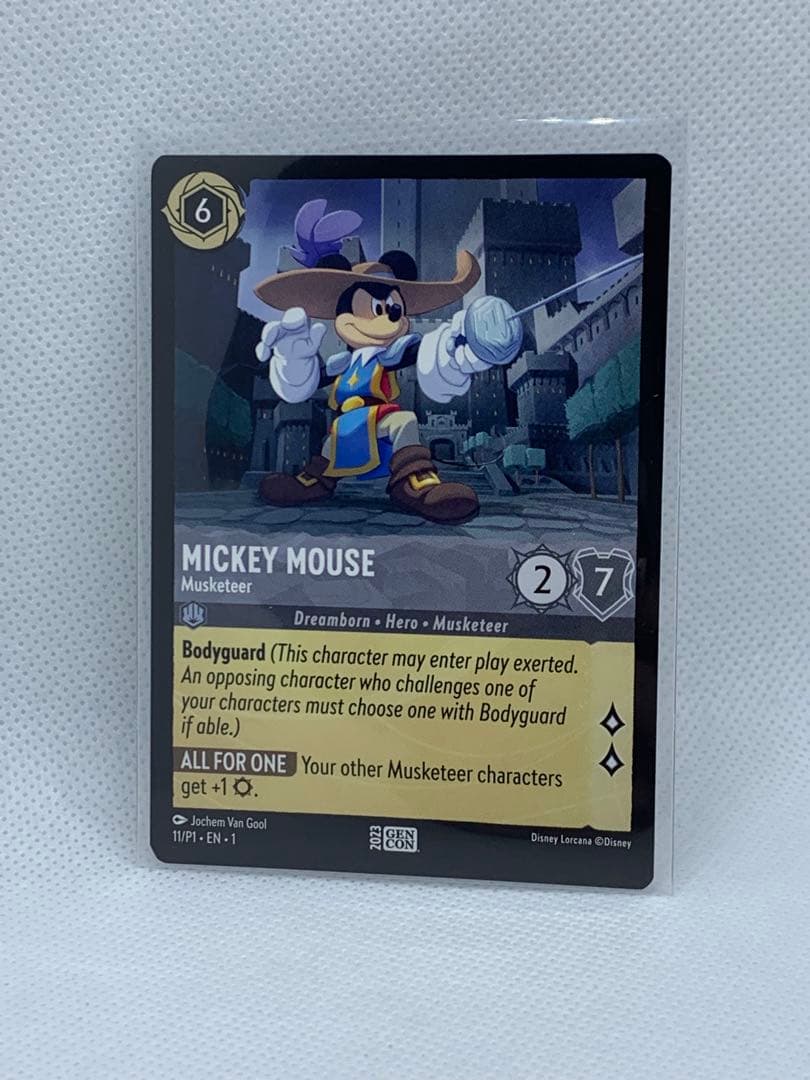 lorcana ロルカナ ミッキーマウス gencon 2023 プロモ