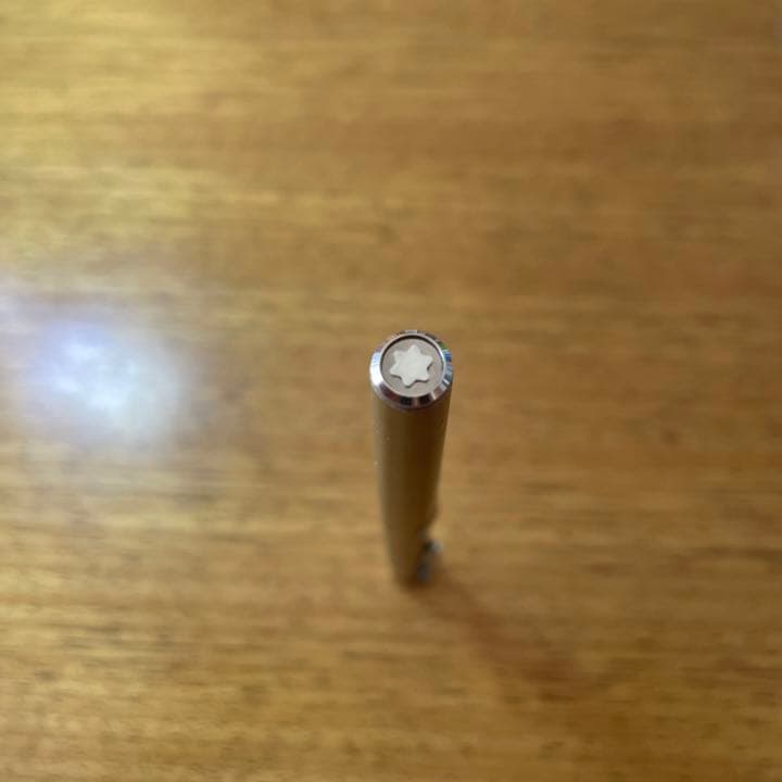 MONTBLANC モンブラン 万年筆 ノブレス MB EF シルバー