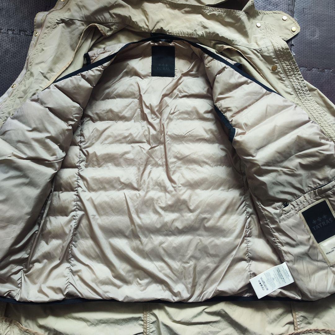 【未使用級】タトラスBegoniaモッズコート ゴールドベージュ 03 Lサイズ