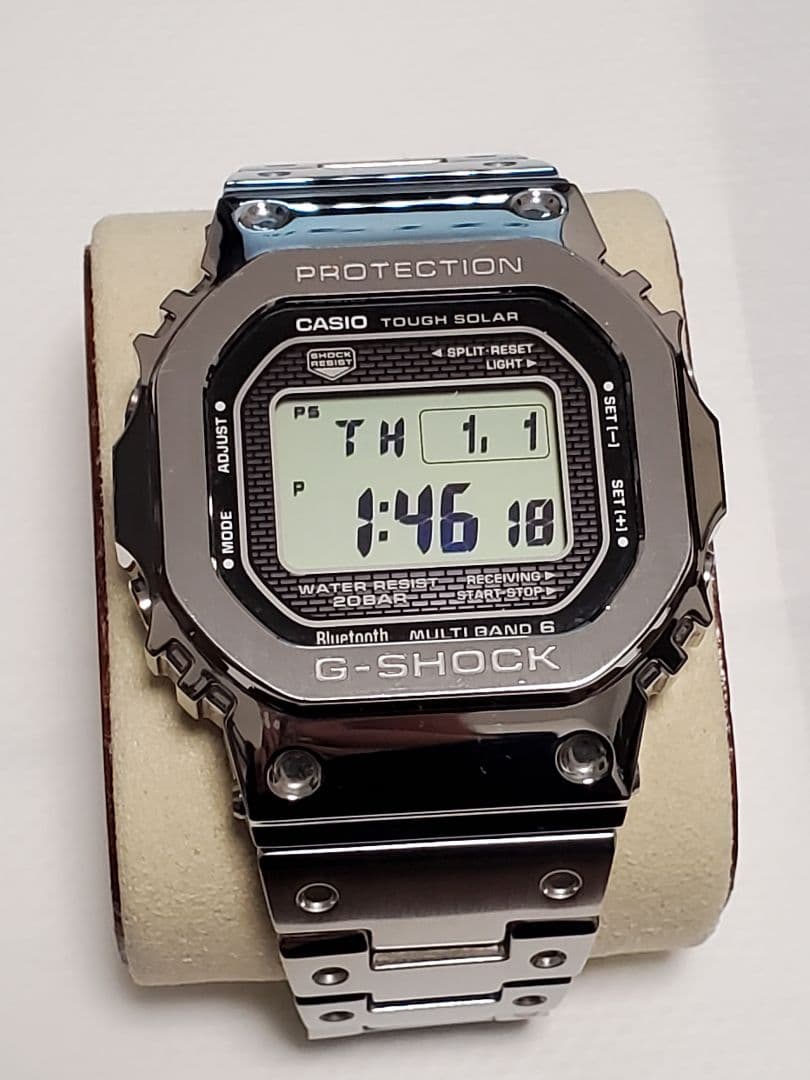 【美品/保証期間内】G-SHOCK タフソーラー GMW-B5000D-1JF