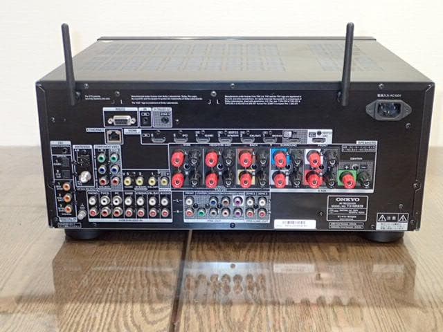 ONKYO AVアンプ TX-NR838 純正リモコン他多数・美品・快調・美音
