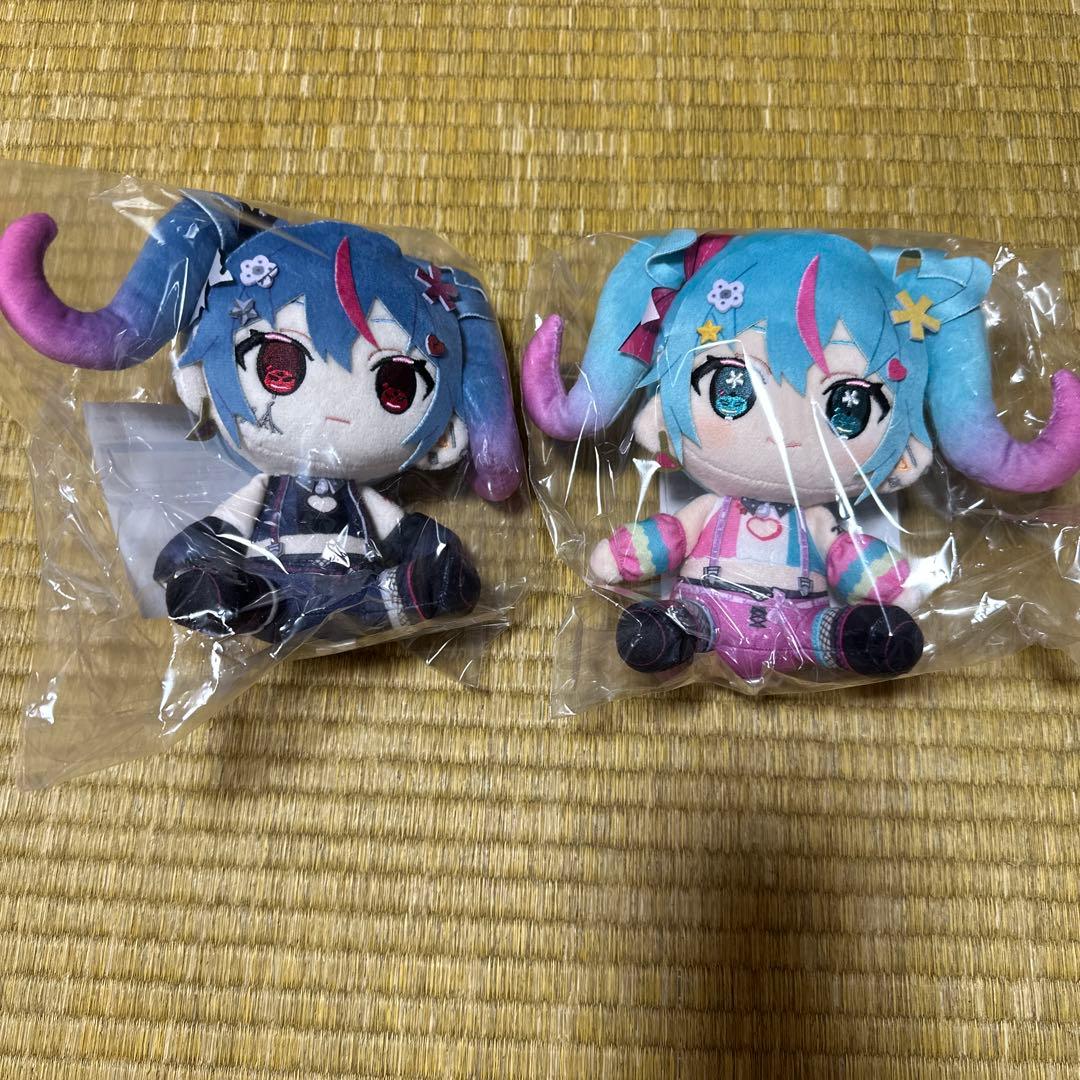 デコミク　ぬいぐるみ　ライトネス　ダークネス　DECO*27