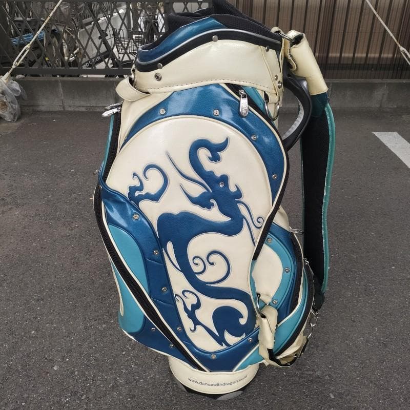 中古品 Dance With Dragon カートキャディバッグ