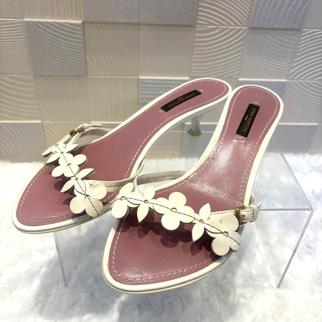 【美品✨】LOUIS VUITTON / ミュール　サンダル モノグラムモチーフ