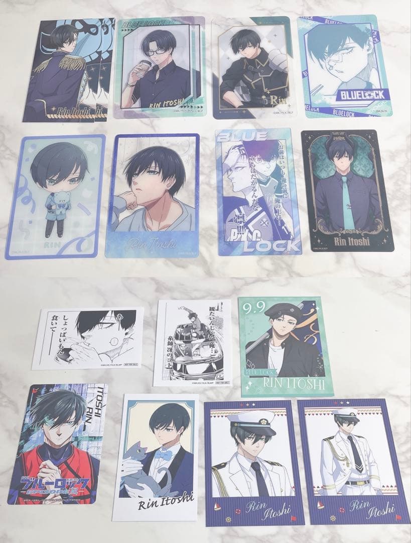 ブルーロック 糸師凛 カード 81枚 まとめ売り