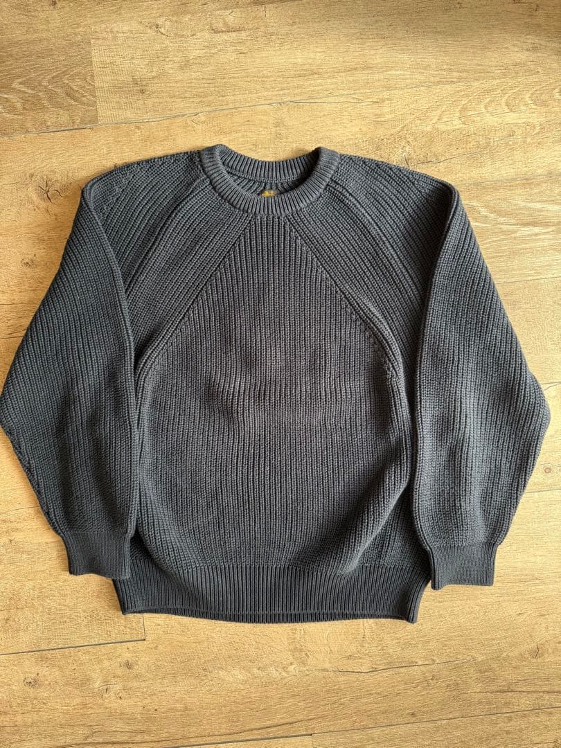 BATONER SIGNATURE CREW NECK 3 ネイビー