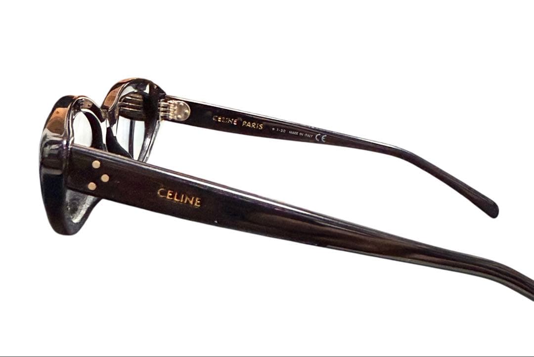 CELINE キャットアイサングラス ネイビー