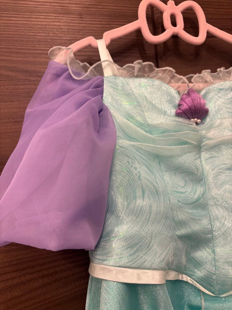 ディズニー♡ビビディバビディブティック公式♡アリエルドレス♡110美品♡