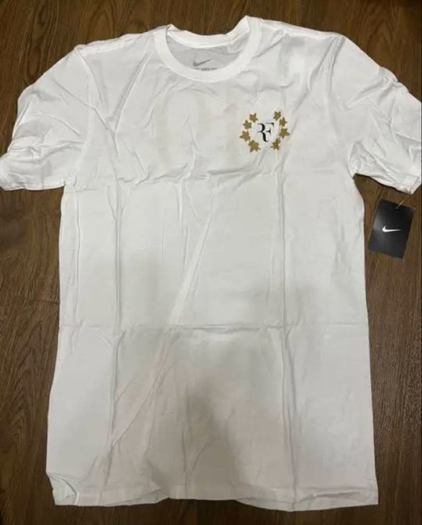 記念グッズ NIKE FEDERER 19GS WIN T-SHIRT US SIZE M