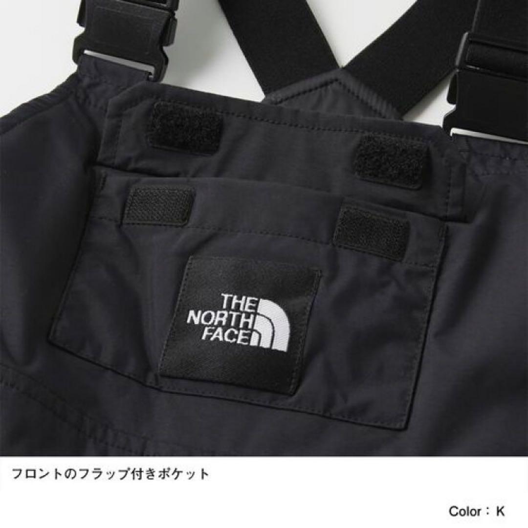 ノースフェイス スノーインサレーションビブ　キッズ　140 美品スノボ　スキー