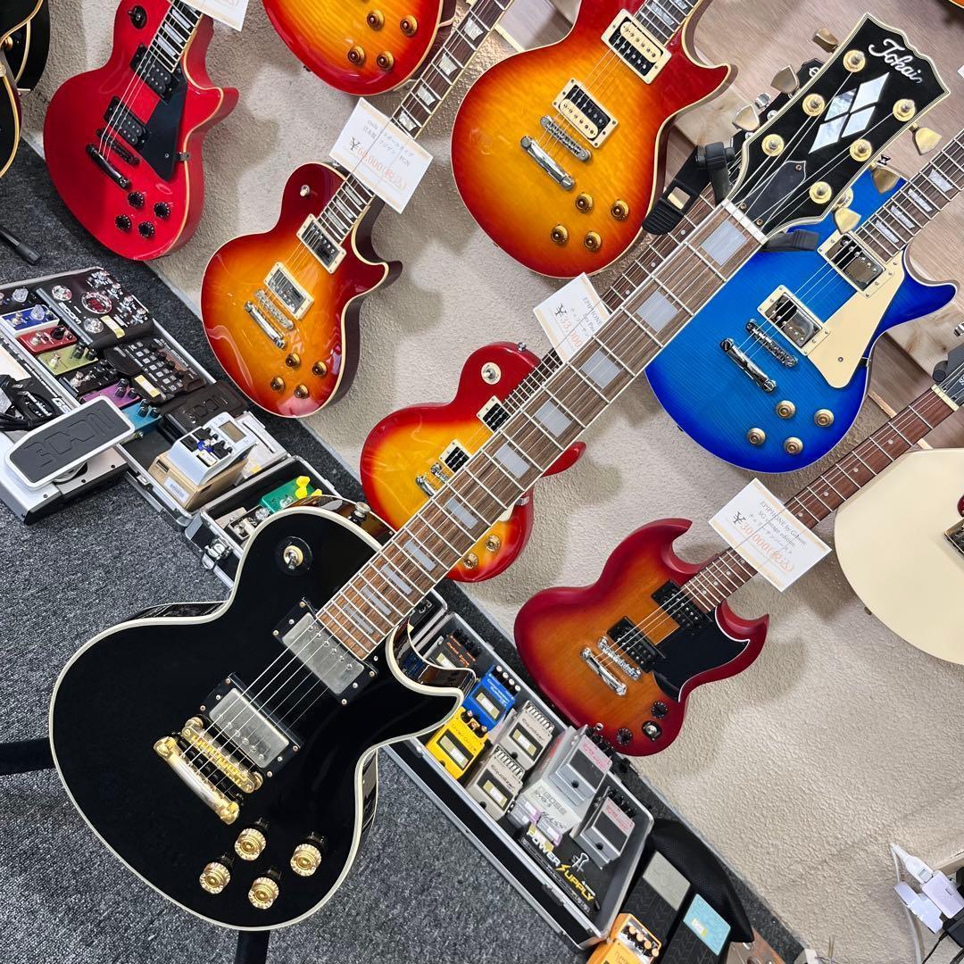 【10164】 TOKAI TCL-60 レスポースカスタムタイプ ブラック