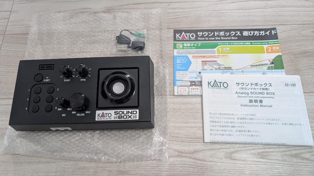 KATO サウンドボックス(22-102)　カード6枚付き