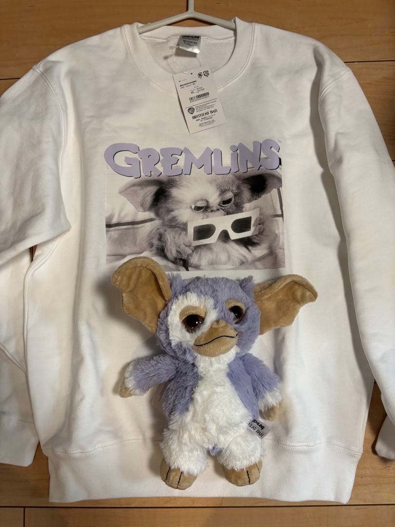 【未使用】グレムリン ギズモ スウェットとぬいぐるみのセット