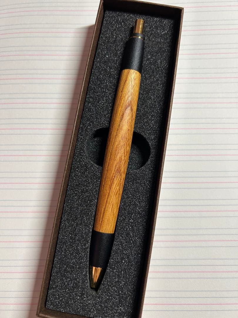 R.heihel 欅 シャーペン 0.5 真鍮 木製 ボナンペン