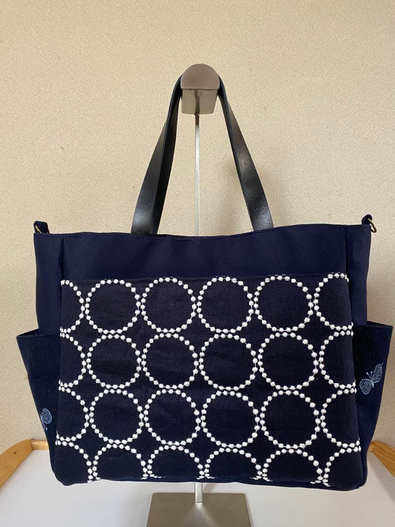 ミナペルホネン　ハンドメイド　トートバック