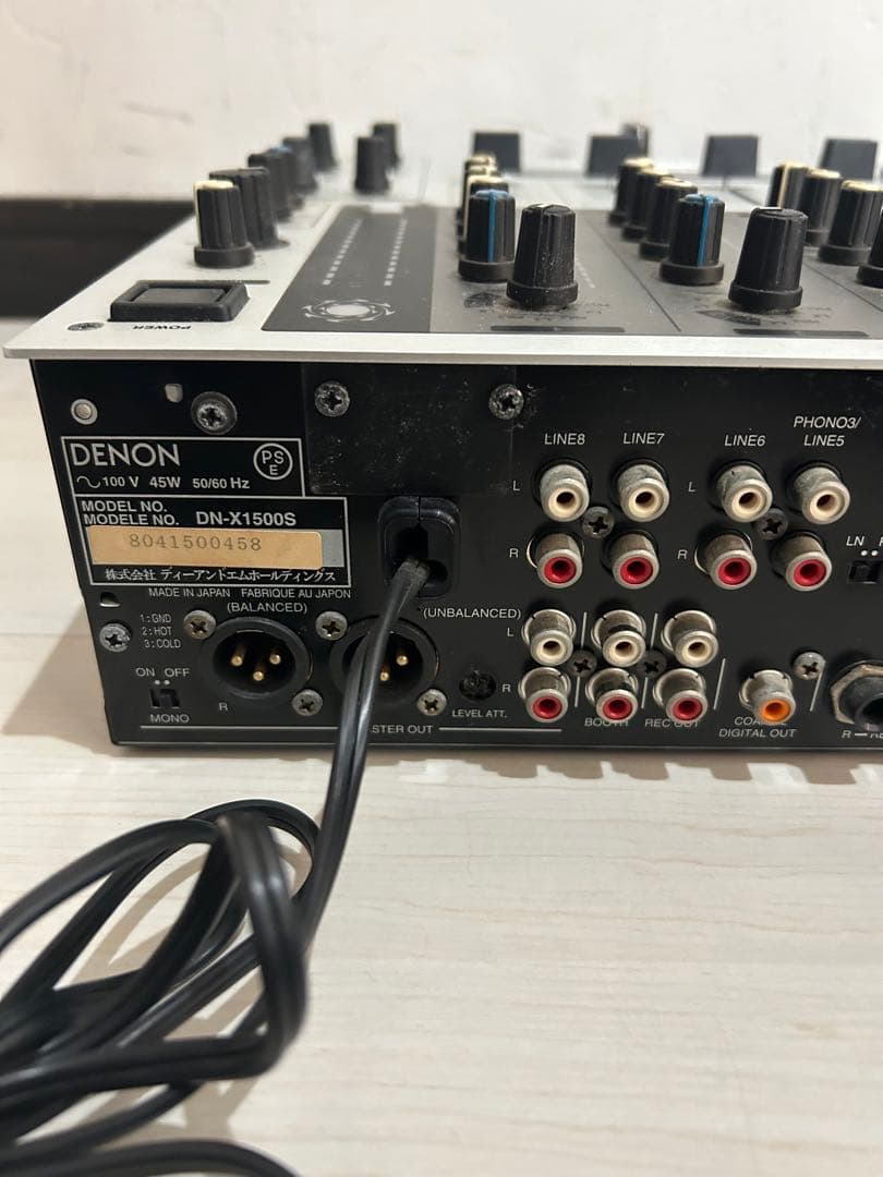 DENON DN-X1500S 4チャンネル ミキサー