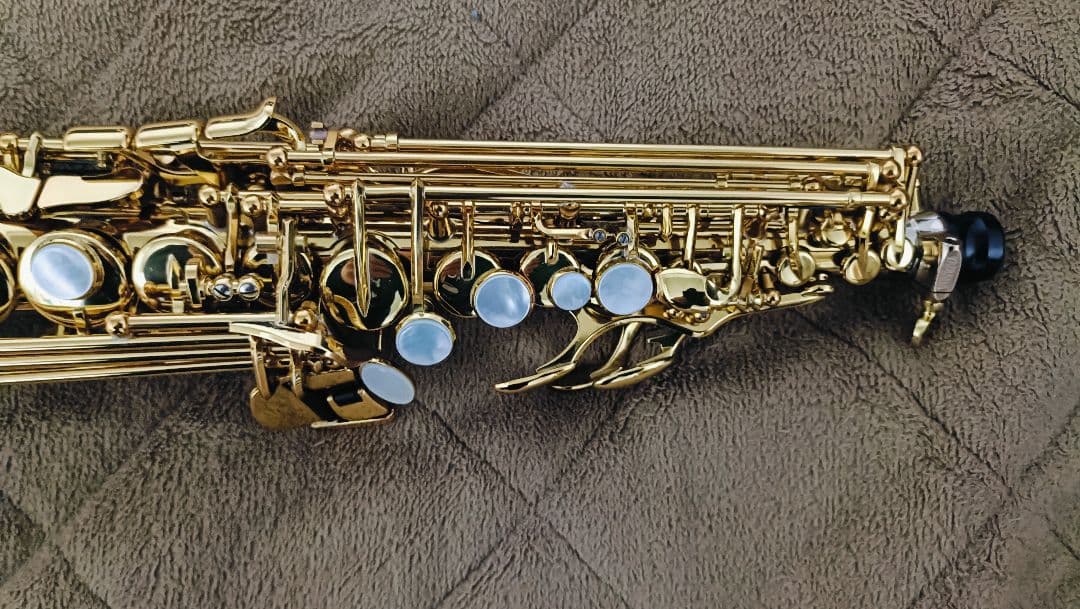 ヤマハソプラノサックスYSS-875EXHG 美品2月末迄出品予定