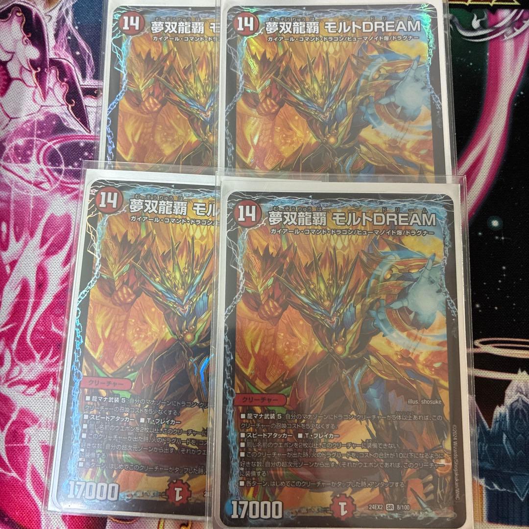 【最終値下げ】モルドリ4枚、バトライ刃初期入り　ブレストドラグナー