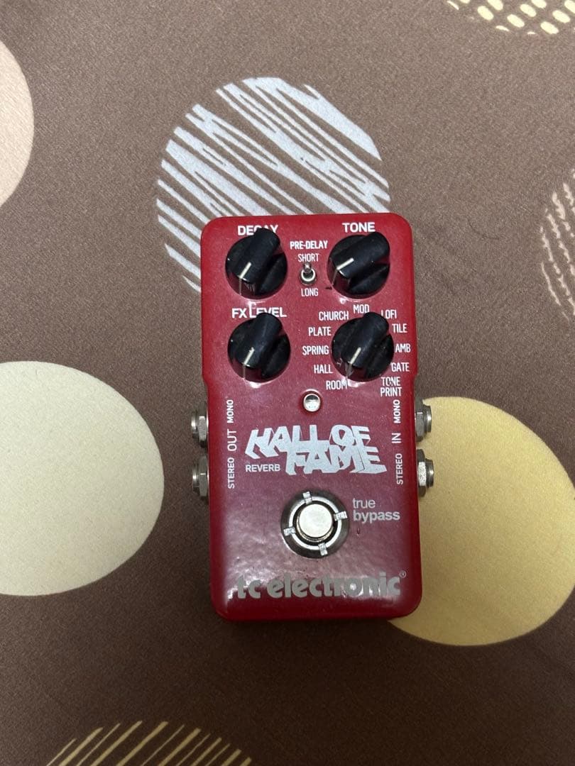 ギター TC Electronic HALL OF FAME REVERB