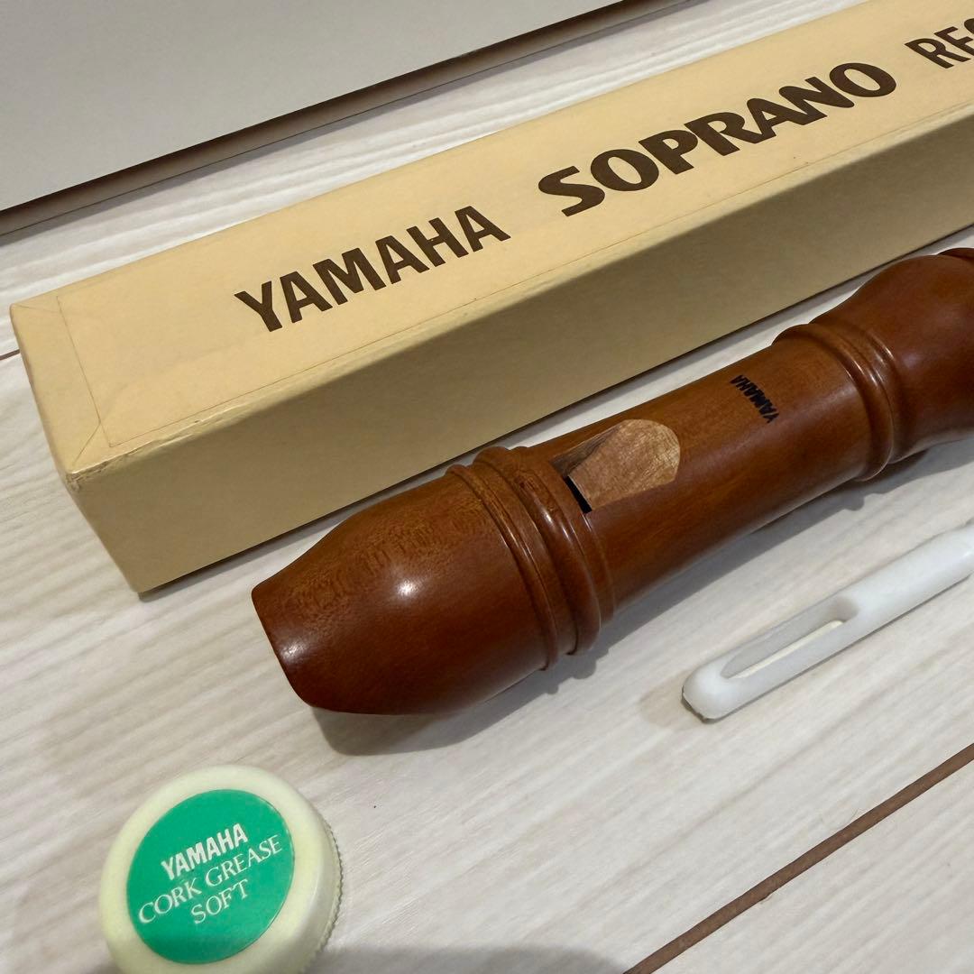 【美品】【木製】YAMAHA ソプラノリコーダー YRS-43 日本製