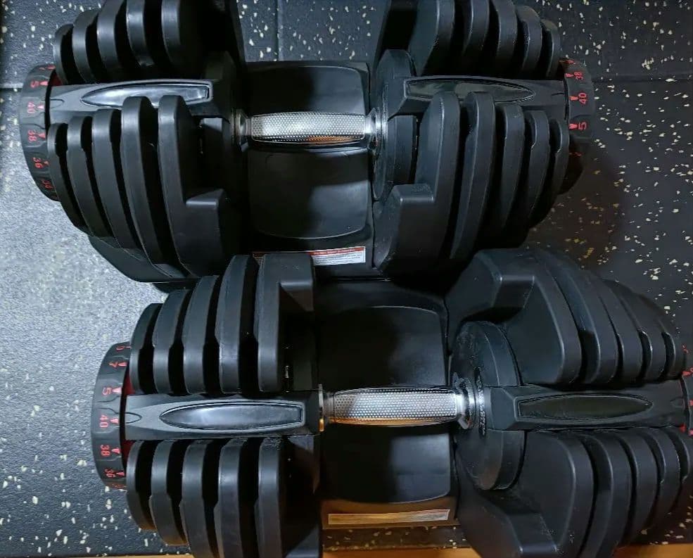 可変式ダンベル　40kg 2個　美品