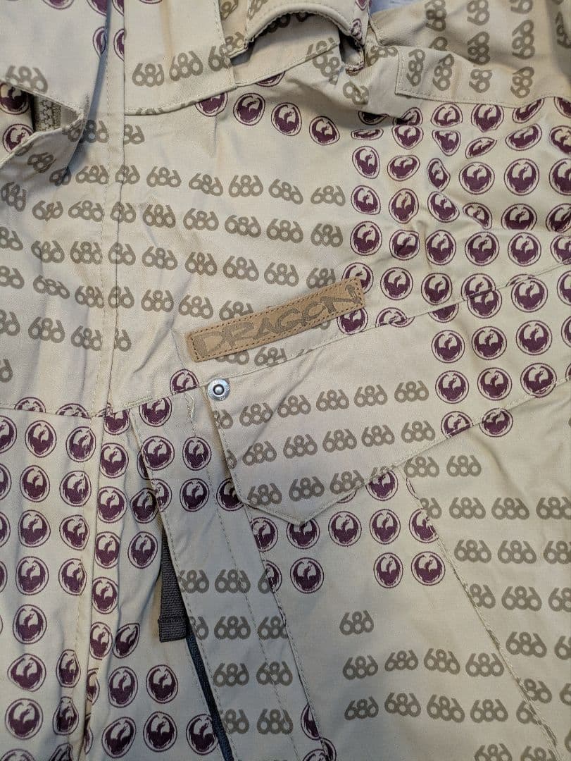 限定値下げ　686×DRAGON 限定 TIMES LINE スノーボードウェア