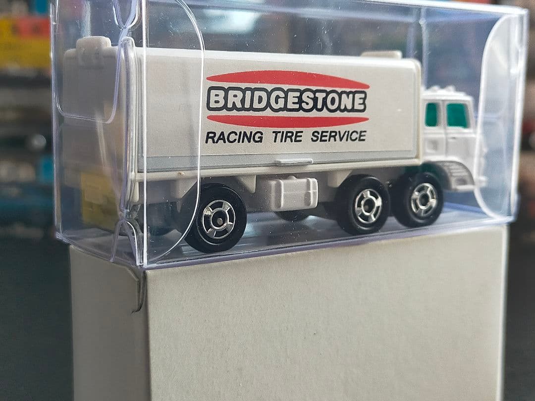 レース 関係者 配布品 黒箱 トミカ ふそうウィングルーフ 日本製 ブリヂストン