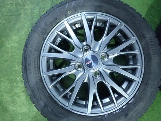 B1049【送料無料】スタッドレスタイヤ 155/65R14 4本セット