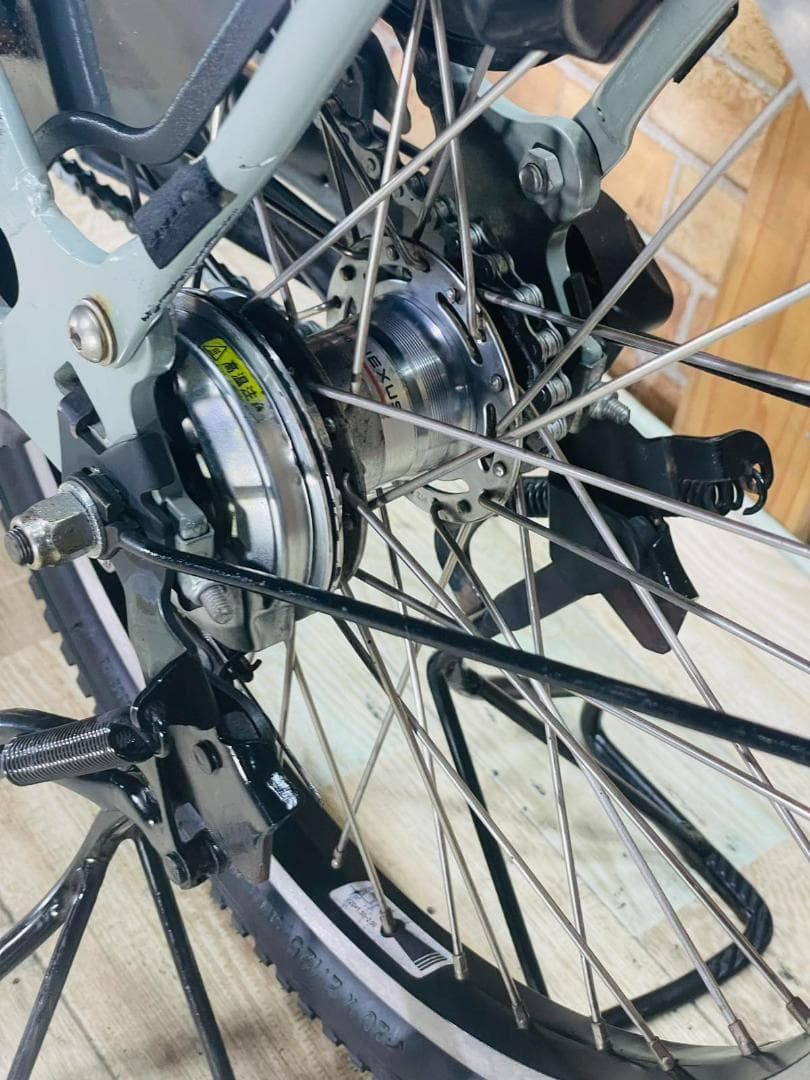 2019年 ビッケ 大人気ブリヂストン 子供乗せ電動アシスト自転車 H2974