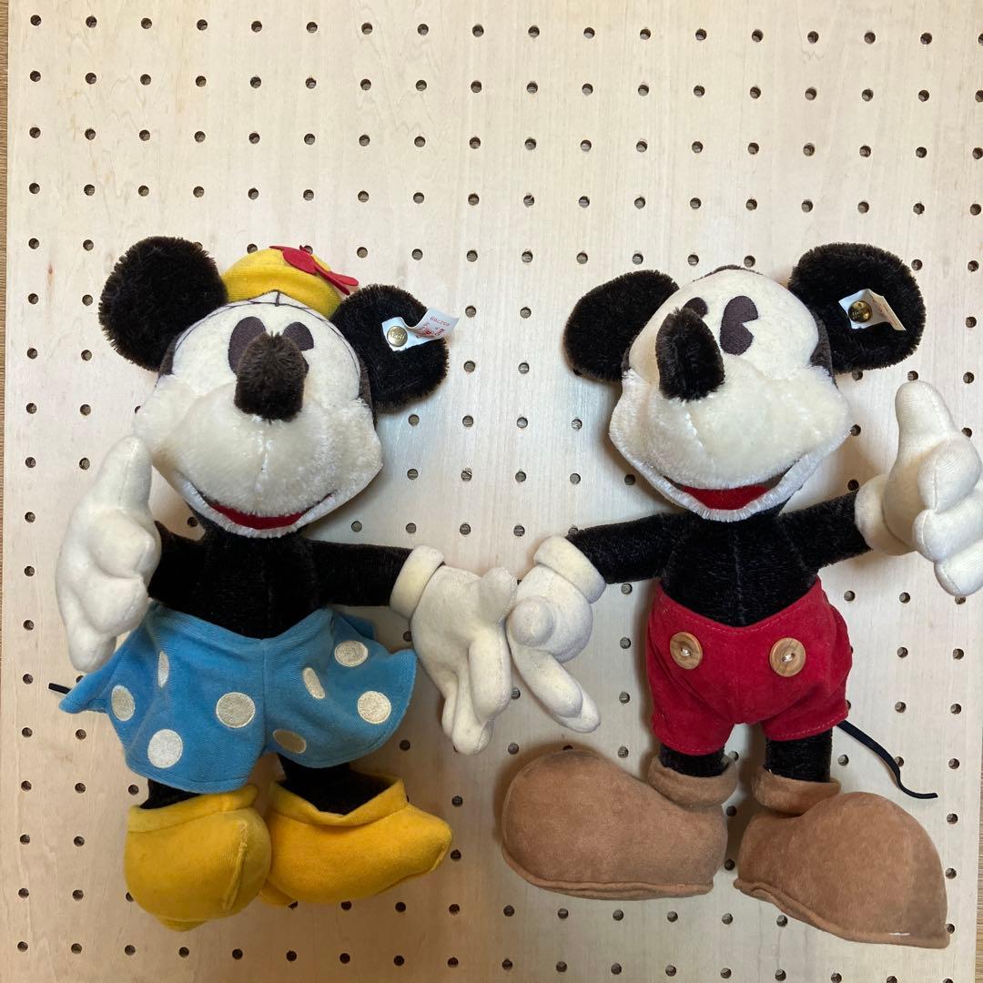 シュタイフ【70周年限定ミッキーマウス、ミニーマウス】