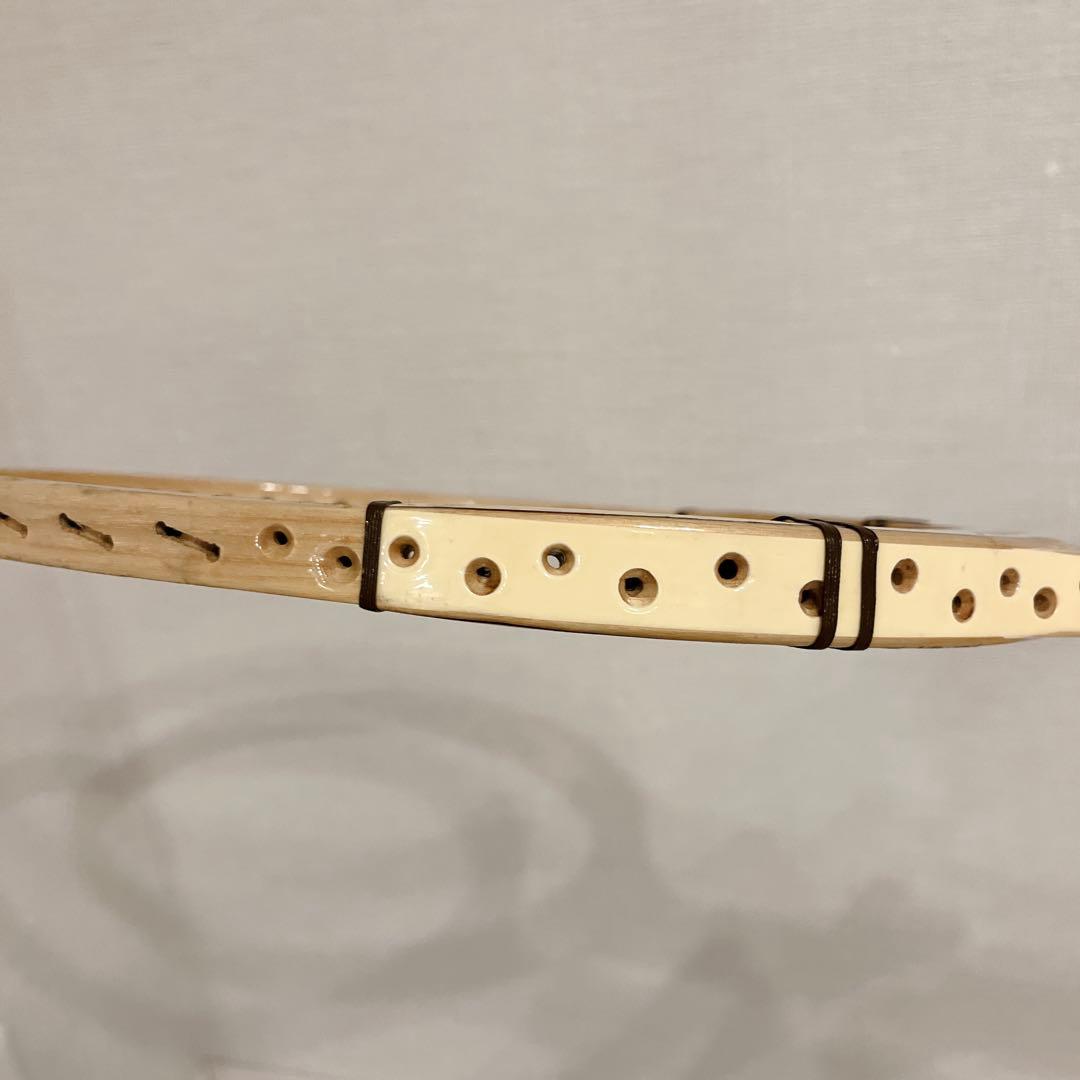 希少 70s アディダス ナスターゼ ウッドラケット ベルギー製 ハンドクラフト