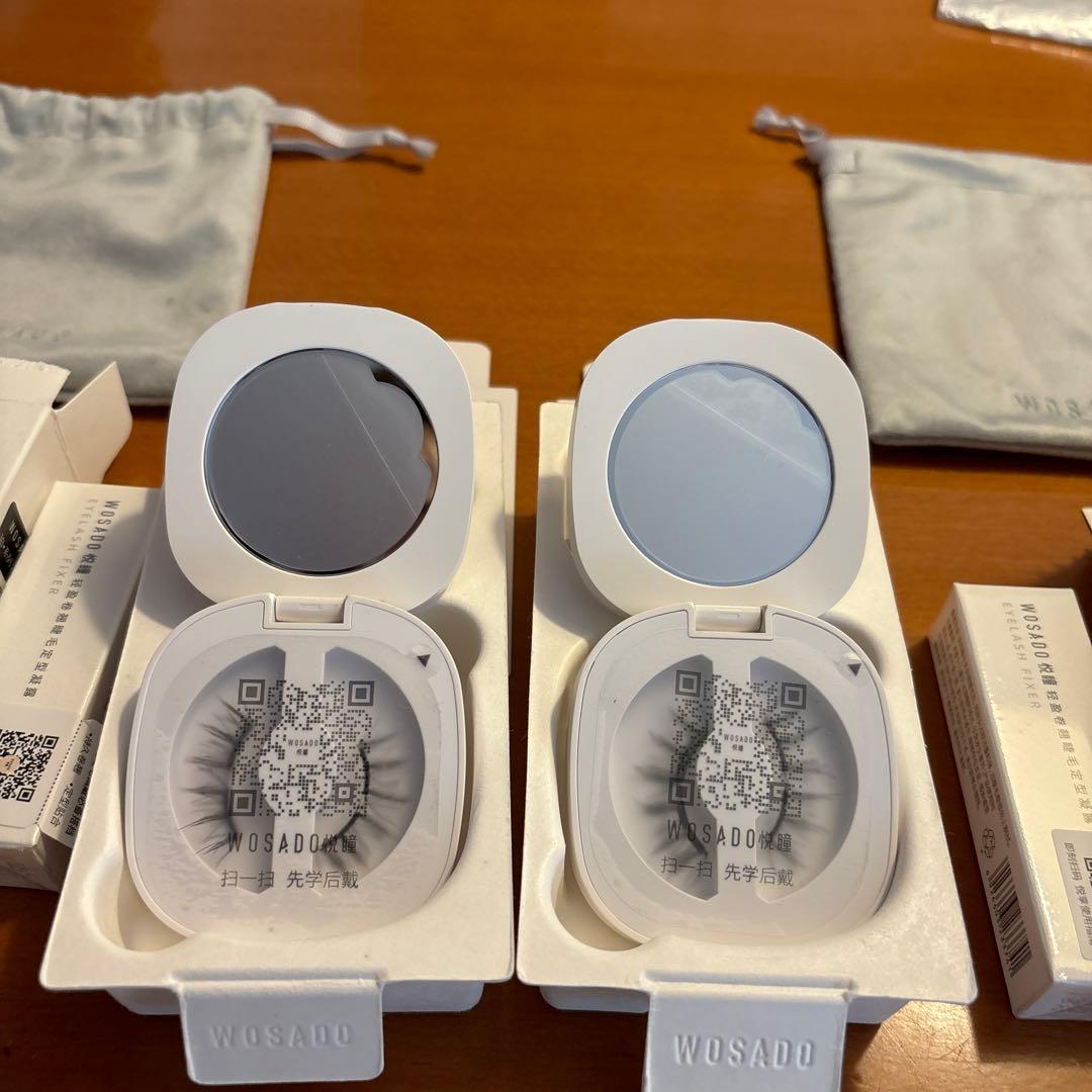 WOSADO つけまつげ　マグネット　2セット