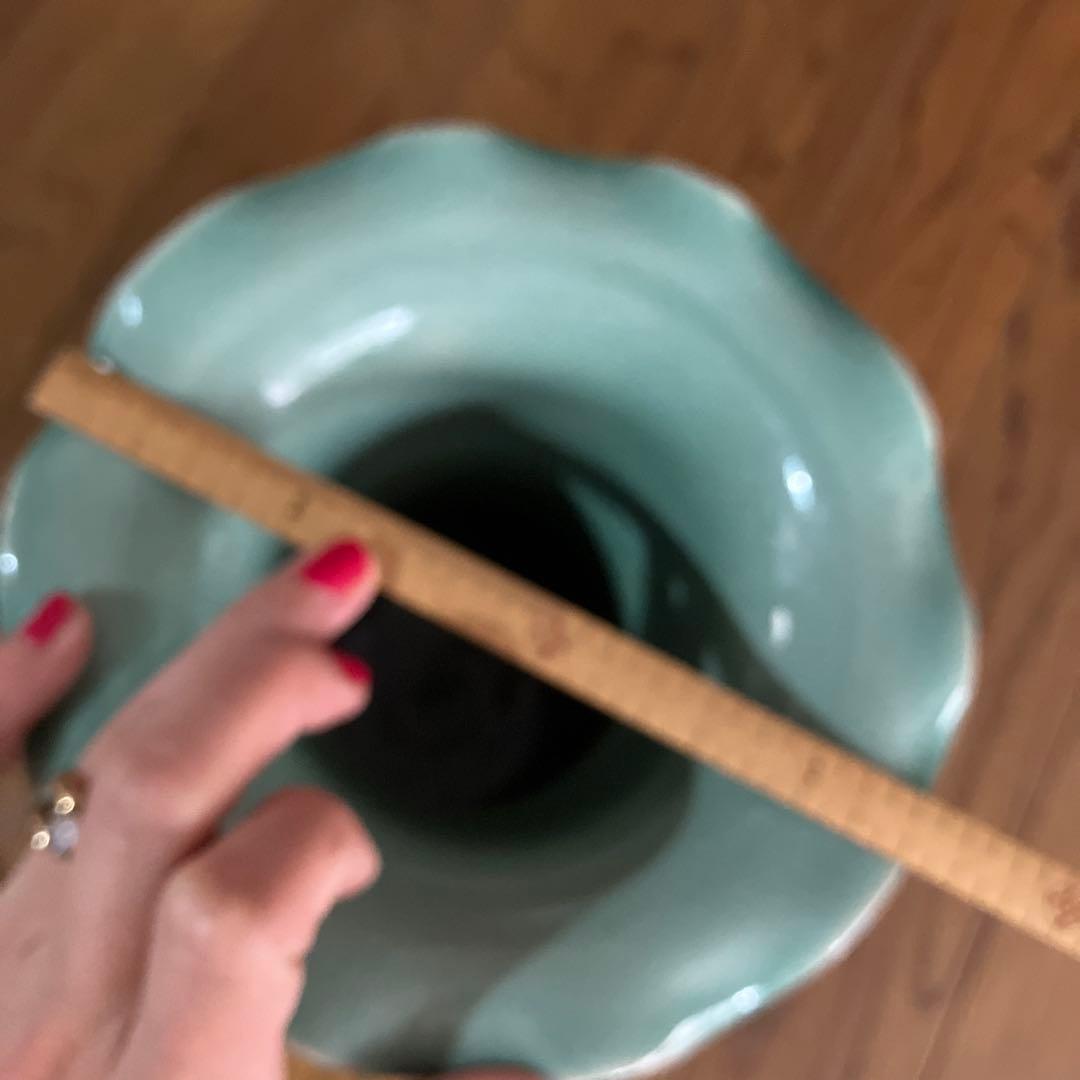 R★翠堂　高麗青資　花瓶　高さ30センチ