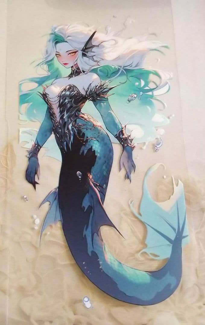 廃盤品✩J862＃深海鲛域(PET)血液供给切り売り海外人物女の子AIマステ