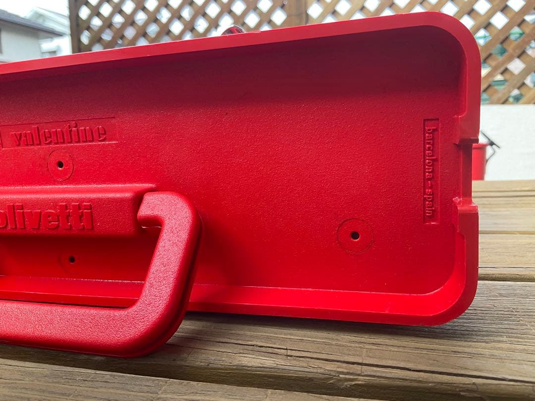 olivetti valentine 整備済　完動品　中古品　凄く綺麗