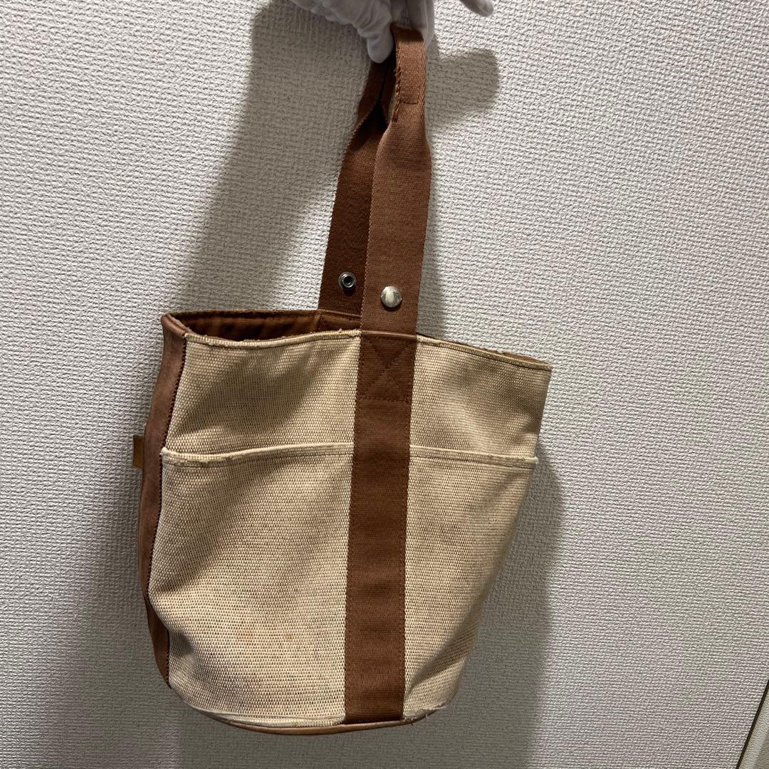 HERMES エルメス サクソーMM バケツ型バッグ ハンドバック トートバック