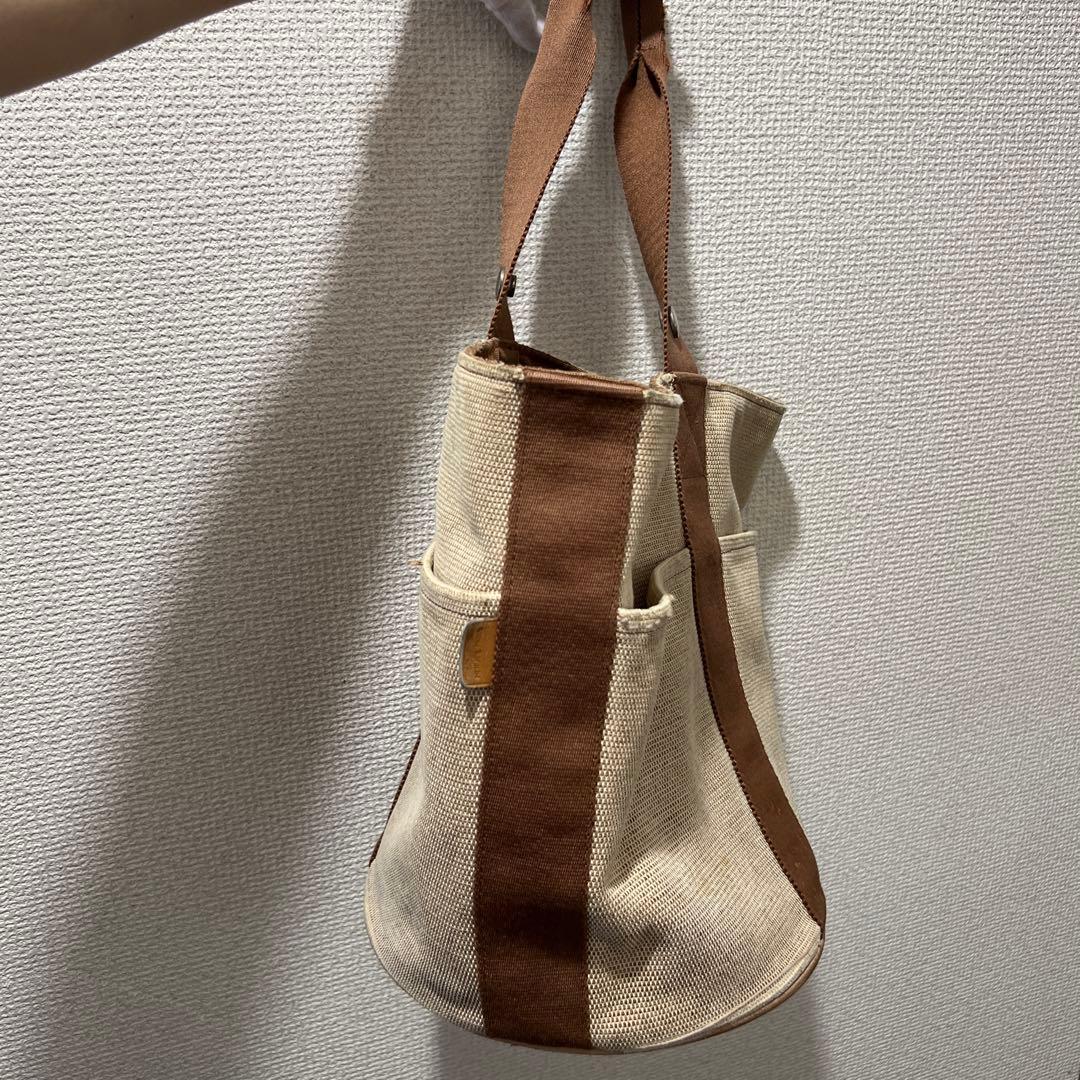 HERMES エルメス サクソーMM バケツ型バッグ ハンドバック トートバック