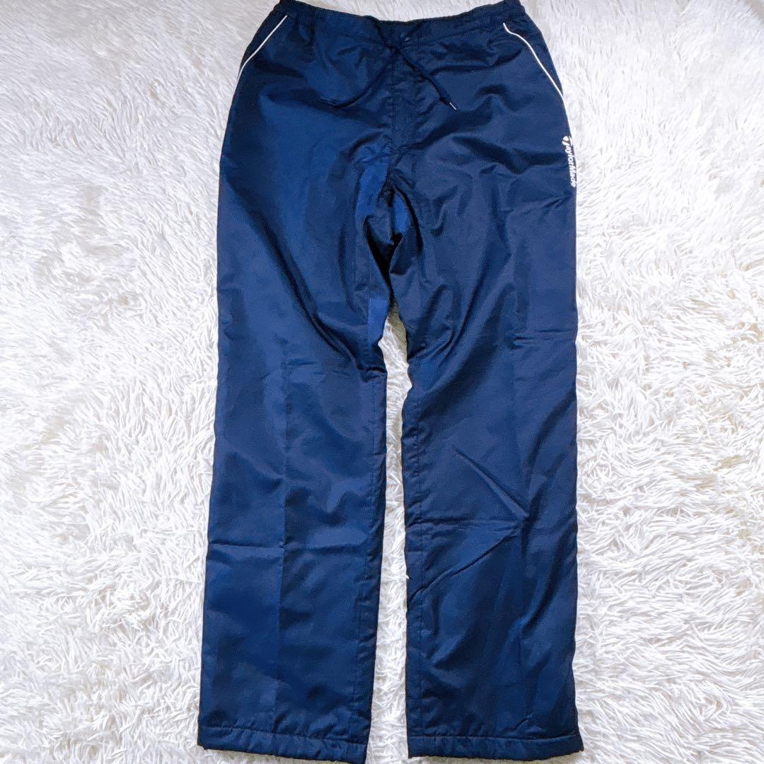 【美品⭐️メンズL】テーラーメイド　中綿ジャケットパンツ　ゴルフ　紺　セットアップ