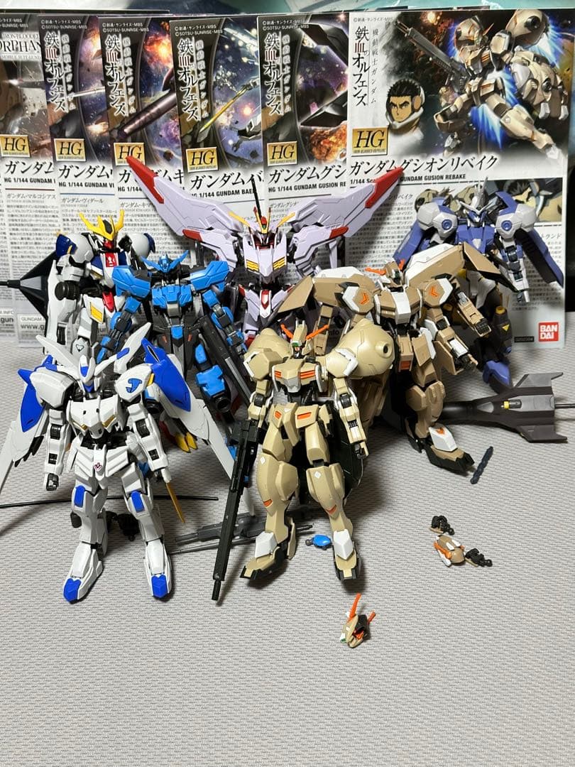 HG 鉄血のオルフェンズ まとめ ジャンク