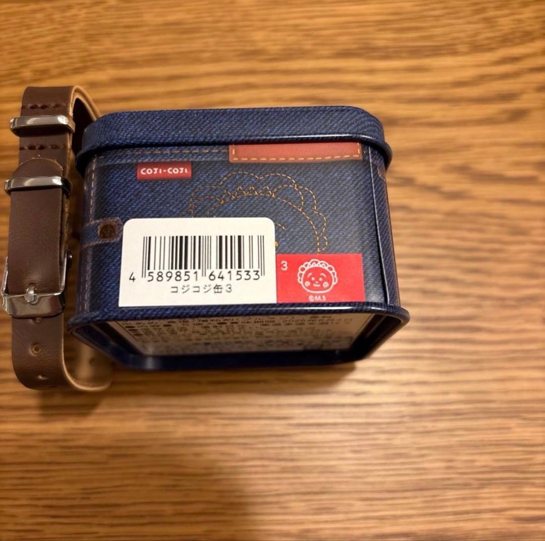 コジコジ　リーバイス501デニムポーチ&青山デカーボ　コジコジ缶3 空缶のセット