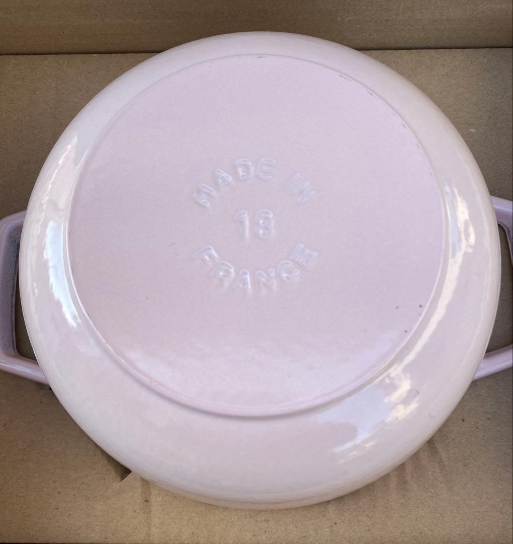 ストウブ　ワナベ 18cm M ソルベローズ【生涯保証あり】