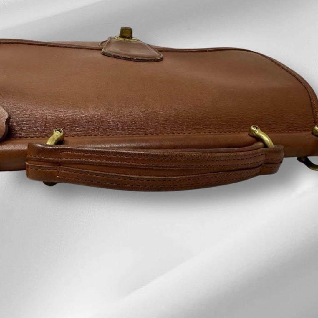 COACH オールドコーチ ターンロック ハンドバッグ 2way